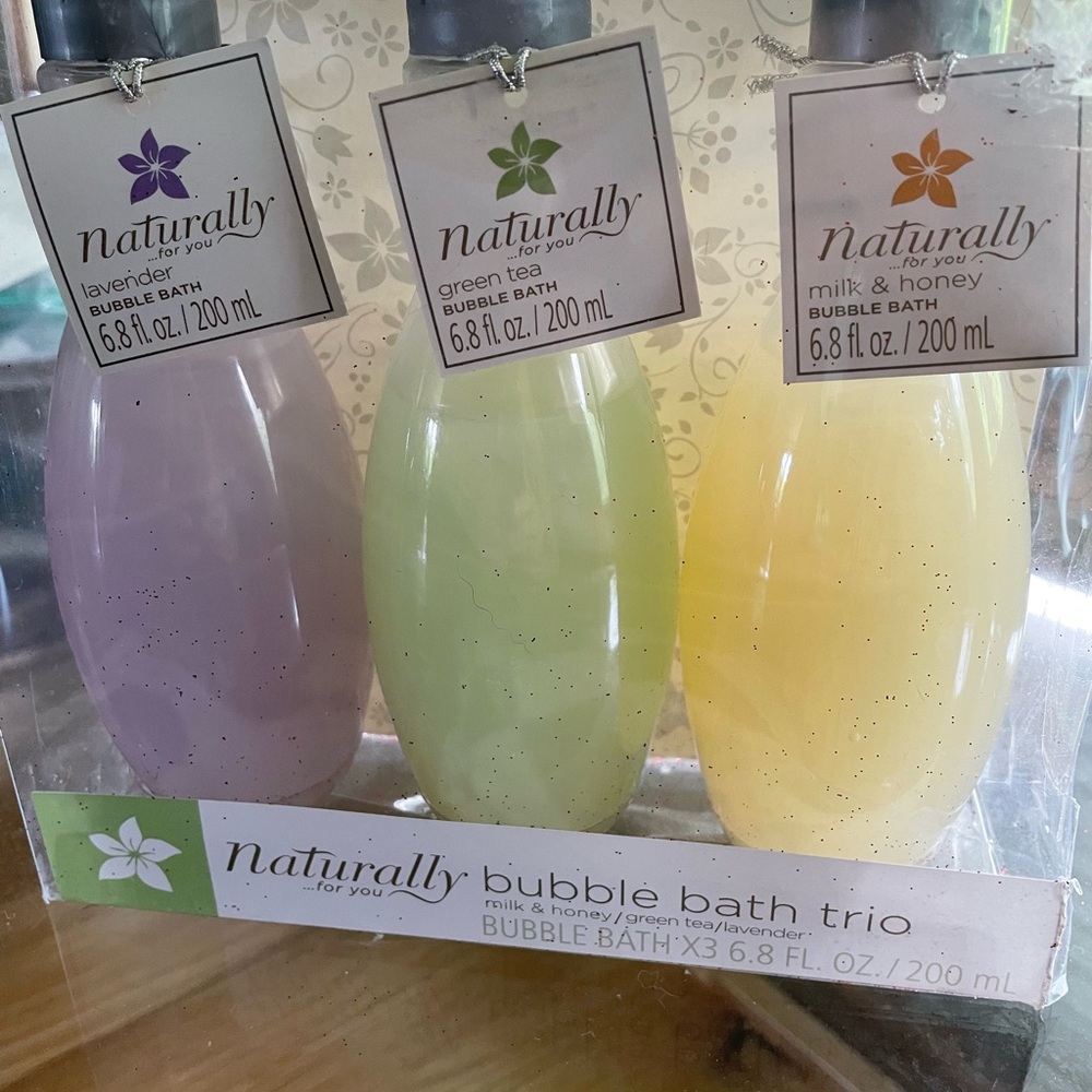 Vibrant Purple and Green Bath Soak & Bubbles